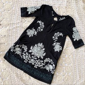 Free people floral embroidered tunic